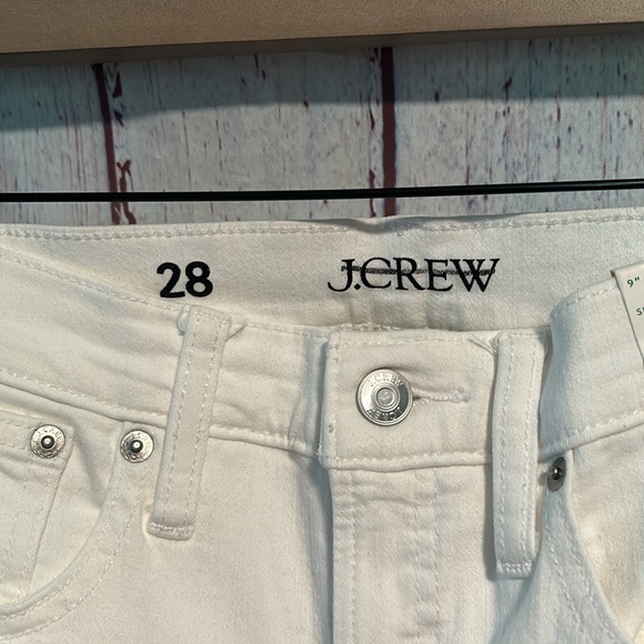 NWT J. Crew 9" toothpick jean in white wash - Picture 9 of 16